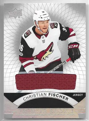 2017-18 Premier Jerseys #80 Christian Fischer RC