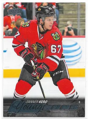 2015-16 Upper Deck #459 Tanner Kero RC (Young Guns)