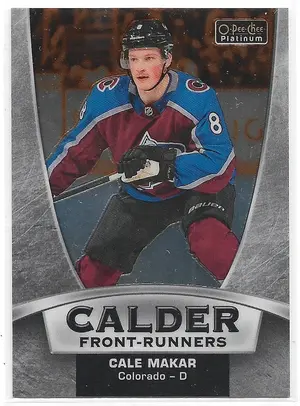 2019-20 OPC Platinum Calder Front-Runners #CF-2 Cale Makar