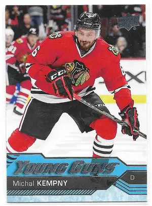 2016-17 Upper Deck #480 Michal Kempny RC (Young Guns)