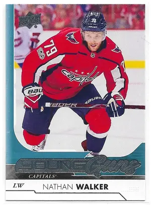 2017-18 Upper Deck #223 Nathan Walker RC (Young Guns)