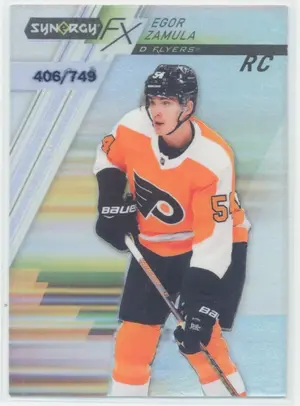 2020-21 SYNERGY - EGOR ZAMULA #FXR-EZ SYNERGY FX ROOKIES 406/749