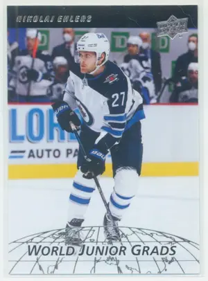 2022-23 UPPER DECK - NIKOLAJ EHLERS #WG-18 WORLD JUNIOR GRADS