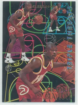 1994-95 Fleer Ultra - Mookie Blaylock #1 Triple Threats
