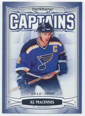 2006-07 PARKHURST - AL MacINNIS #226 CAPTAINS 1912/3999