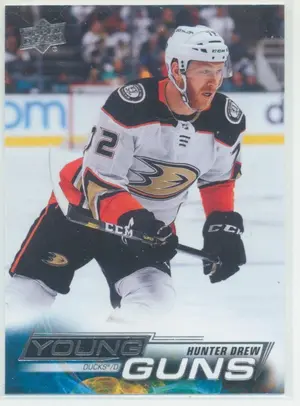 2022-23 UPPER DECK - HUNTER DREW #476 YOUNG GUNS