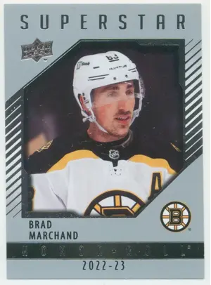 2022-23 UPPER DECK - BRAD MARCHAND #HR-19 HONOR ROLL