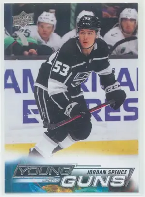 2022-23 UPPER DECK - JORDAN SPENCE #238 YOUNG GUNS