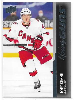 2021-22 Upper Deck #249 Joey Keane RC (Young Guns)