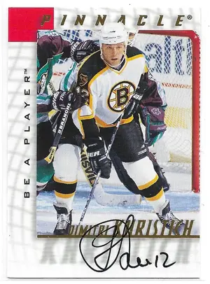 1997-98 Be A Player Autographs #61 Dimitri Khristich
