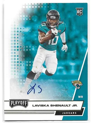 2020 Playoff Rookie Autographs #219 Laviska Shenault Jr.