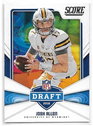 2018 Score NFL Draft #5 Josh Allen