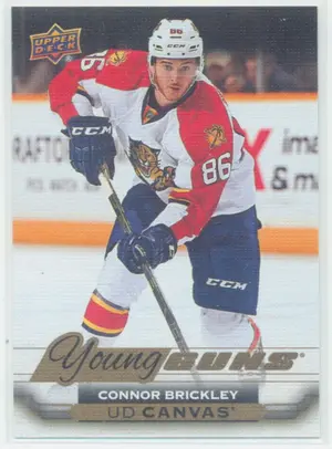 2015-16 UPPER DECK - CONNOR BRICKLEY #C223 UD CANVAS YOUNG GUNS