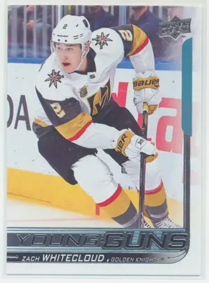 2018-19 UPPER DECK - ZACH WHITECLOUD #237 YOUNG GUNS