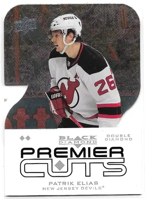 2008-09 Black Diamond Premier Cuts #PDC36 Patrik Elias (Double Diamond)
