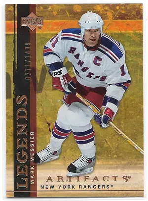 2007-08 Artifacts #105 Mark Messier (Legends) (0271/1499)