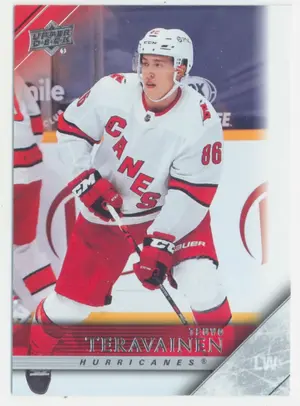 2020-21 UPPER DECK EXTENDED - TEUVO TERAVAINEN #T-13 2005-06 UPPER DECK TRIBUTE