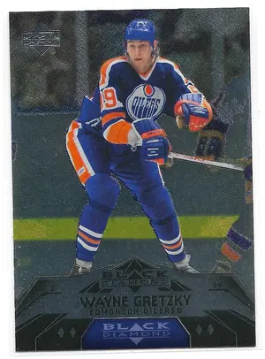 2007-08 Black Diamond #176 Wayne Gretzky (Quad Diamond)