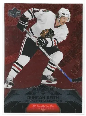 2007-08 Black Diamond Ruby #17 Duncan Keith (082/100)