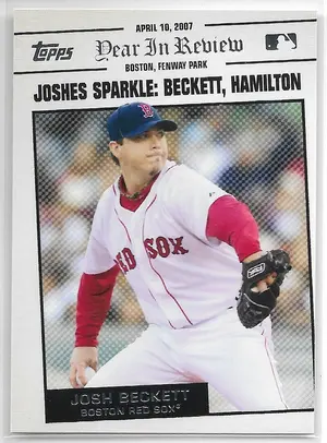 2008 Topps Year In Review #YR10 Josh Beckett