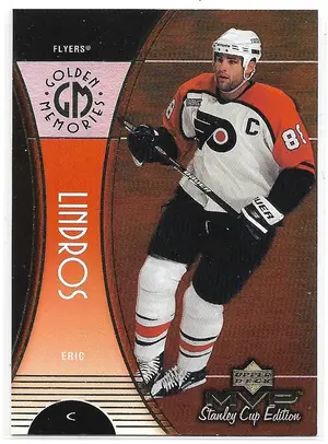 1999-00 MVP Stanley Cup Edition Golden Memories #GM8 Eric Lindros