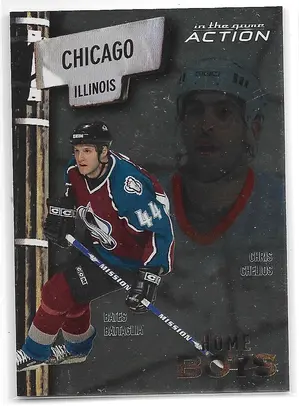 2003-04 ITG Action Home Boys #HB-11 Bates Battaglia & Chris Chelios