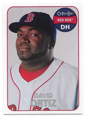 2008 Upper Deck O-Pee-Chee #OPC-DO David Ortiz