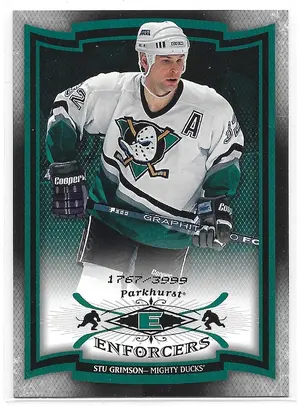 2006-07 Parkhurst #234 Stu Grimson (1767/3999)