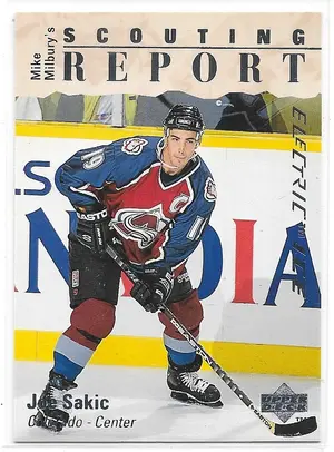 1995-96 Upper Deck Electric Ice #242 Joe Sakic
