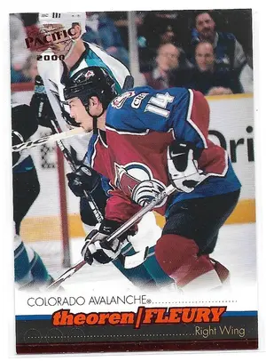 1999-00 Pacific Red #103 Theoren Fleury