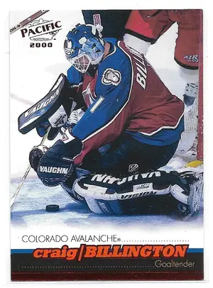 1999-00 Pacific Red #100 Craig Billington