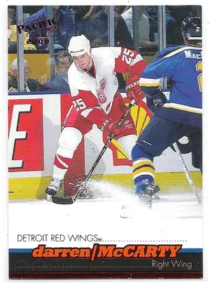 1999-00 Pacific Red #144 Darren McCarty