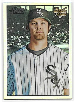 2007 Bowman Heritage Rainbow Foil #227 John Danks (No Signature)