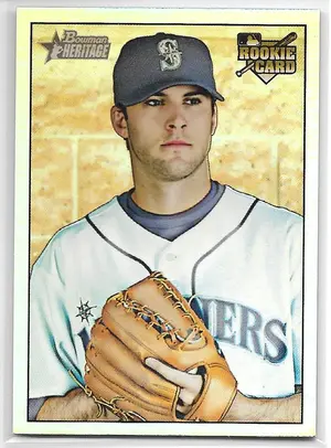 2007 Bowman Heritage Rainbow Foil #247 Brandon Morrow (No Signature)