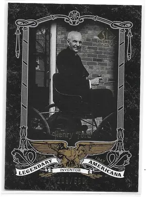2007 SP Legendary Cuts Legendary Americana #LA-34 Henry Ford (209/550)