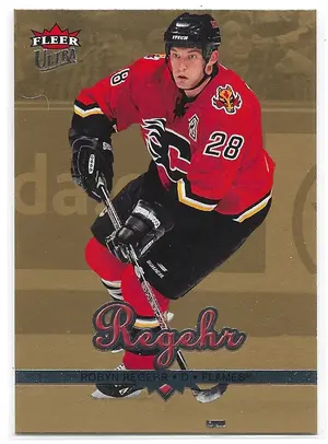 2005-06 Ultra Gold Medallion #34 Robyn Regehr