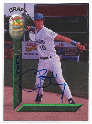 1994 Signature Rookies Draft Picks Signatures #1 Josh Booty (2686/7750)