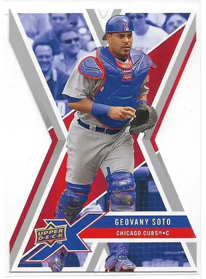 2008 UD X Die-Cut #23 Geovany Soto