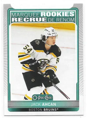 2021-22 O-Pee-Chee Update #635 Jack Ahcan RC