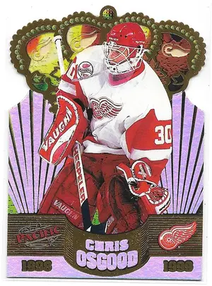 1998-99 Pacific Gold Crown Die-Cuts #14 Chris Osgood