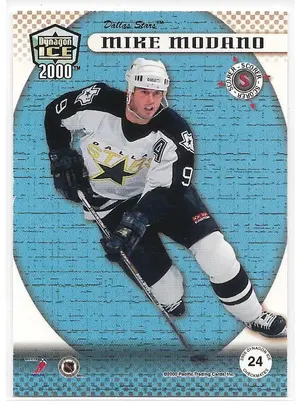 1999-00 Dynagon Ice Checkmates Canadian #24 Mike Modano