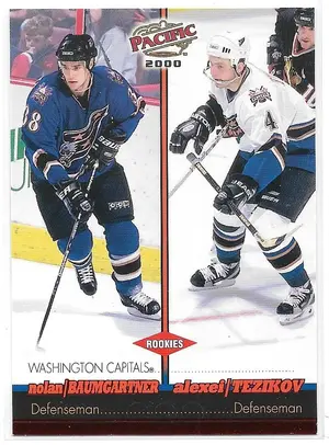 1999-00 Pacific Red #450 Nolan Baumgartner & Alexei Tezikov RC