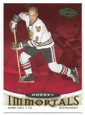 2000-01 UD Heroes #122 Bobby Hull