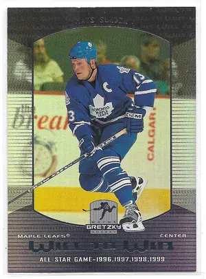 1999-00 UD Wayne Gretzky Will To Win #W9 Mats Sundin
