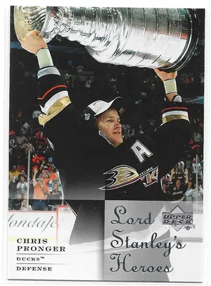2007-08 Upper Deck Lord Stanley's Heroes #LSH3 Chris Pronger