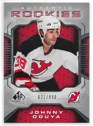 2006-07 SP Game Used #131 Johnny Oduya RC (621/999)