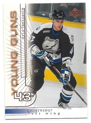 2000-01 Upper Deck #192 Kyle Freadrich RC (Young Guns)