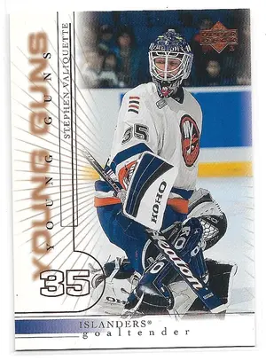 2000-01 Upper Deck #191 Stephen Valiquette RC (Young Guns)