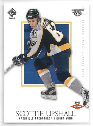 2002-03 Private Stock Reserve Retail #170 Scottie Upshall RC (0435/1550)