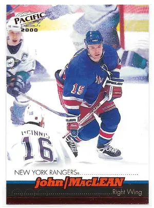1999-00 Pacific Red #273 John MacLean